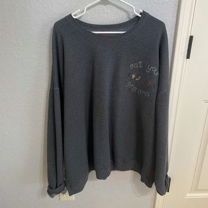 Oversized sweatshirt